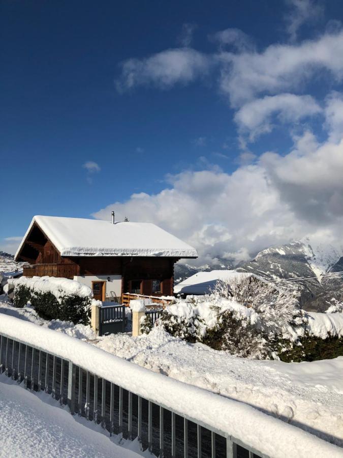 Le Coin Barlouka Apartment Veysonnaz ภายนอก รูปภาพ